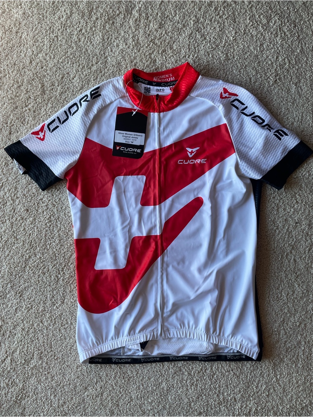 CUORE BIKING JERSEY - Women’s Medium